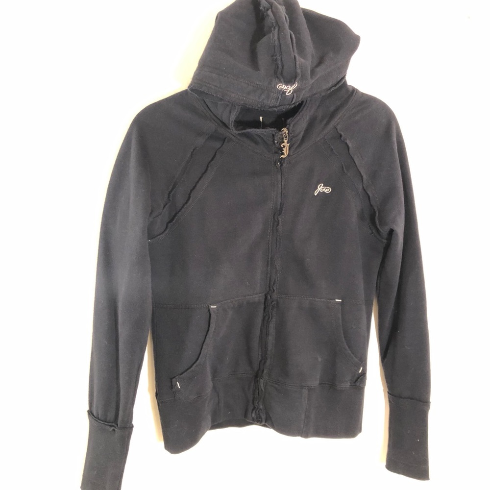 Joie Hoodie with Zipper in Black